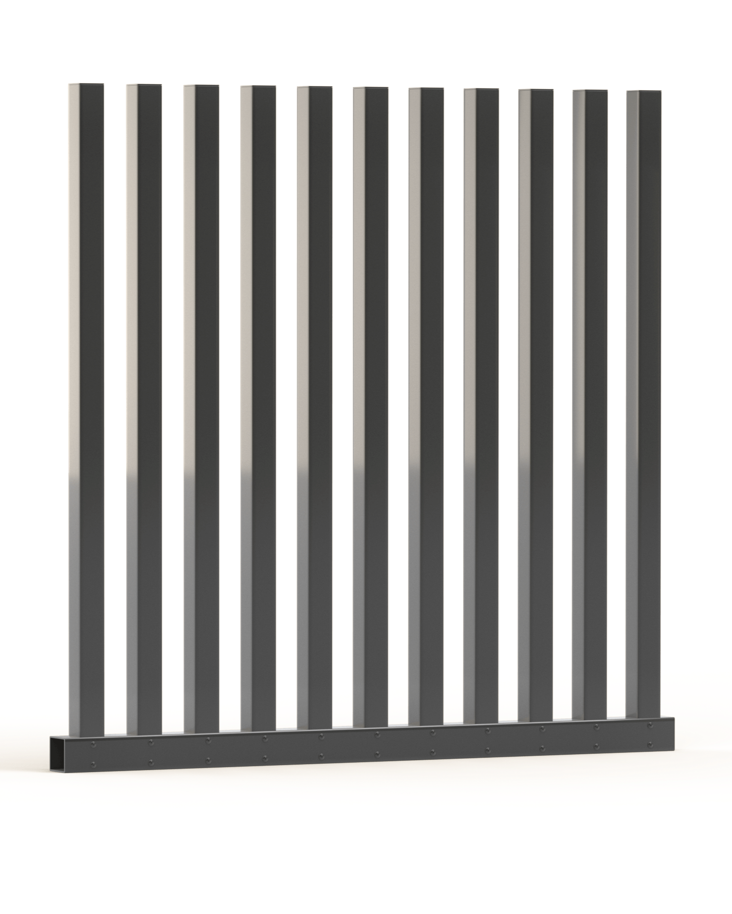 VirtklPost - Rectangular Tubular Pool Fence System - Full Width (2088mm)