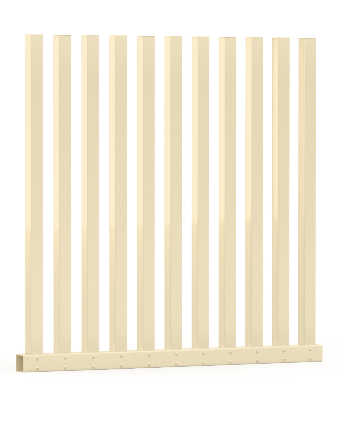 VirtklPost - Rectangular Tubular Pool Fence System - Full Width (2088mm)