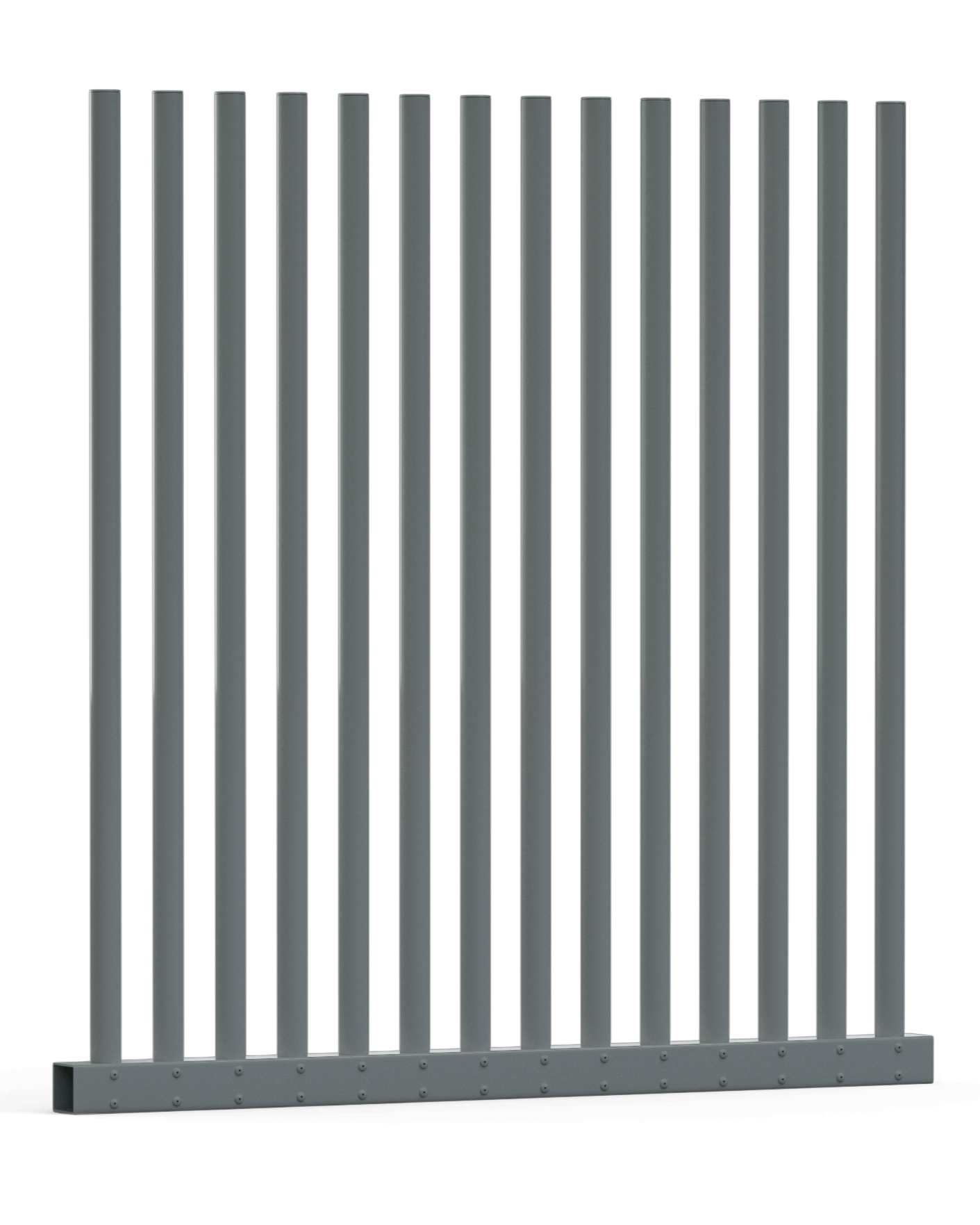 VirtklPole - DIY Circular Post Pool Fence System - Full Width (2150mm)