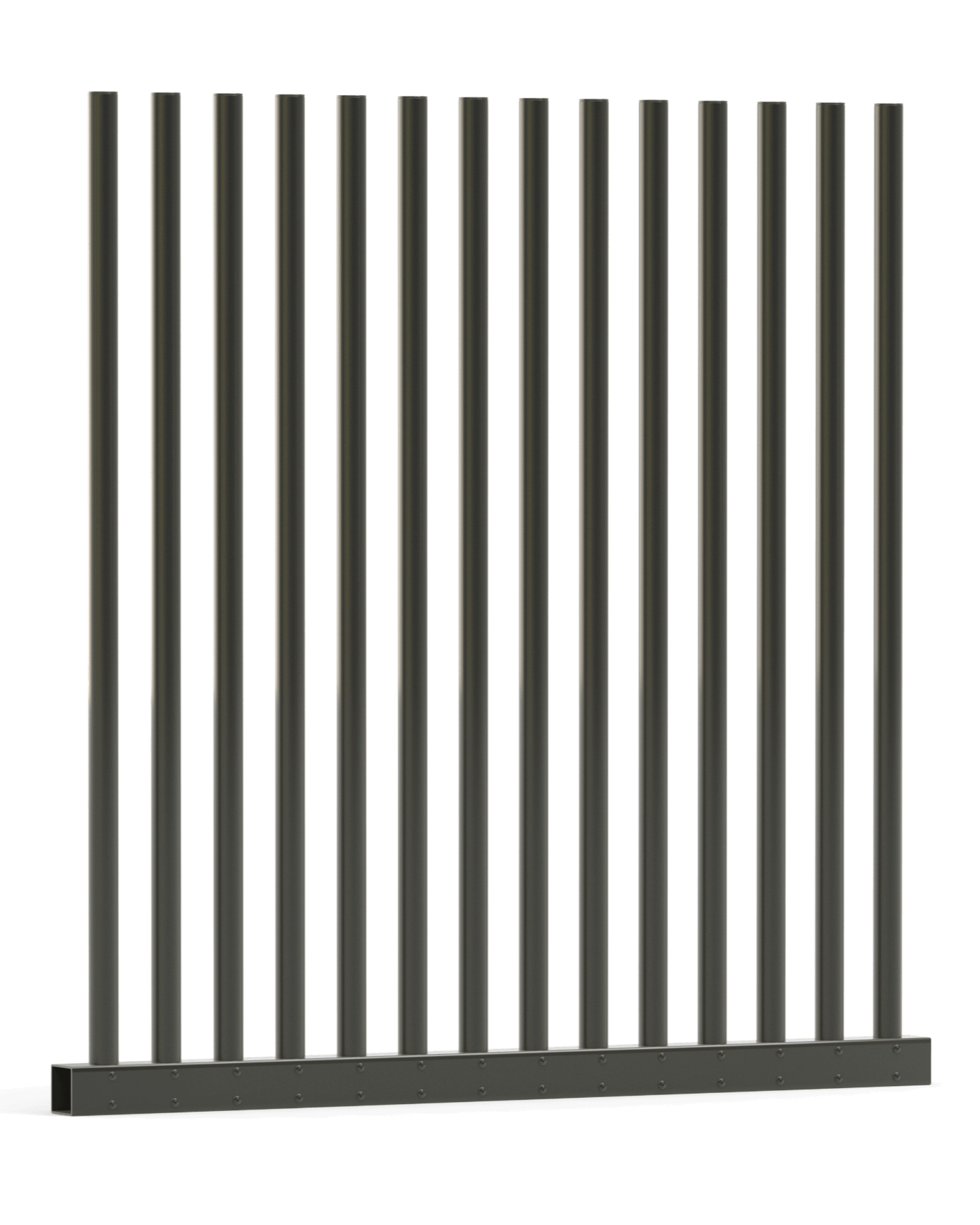 VirtklPole - DIY Circular Post Pool Fence System - Full Width (2150mm)