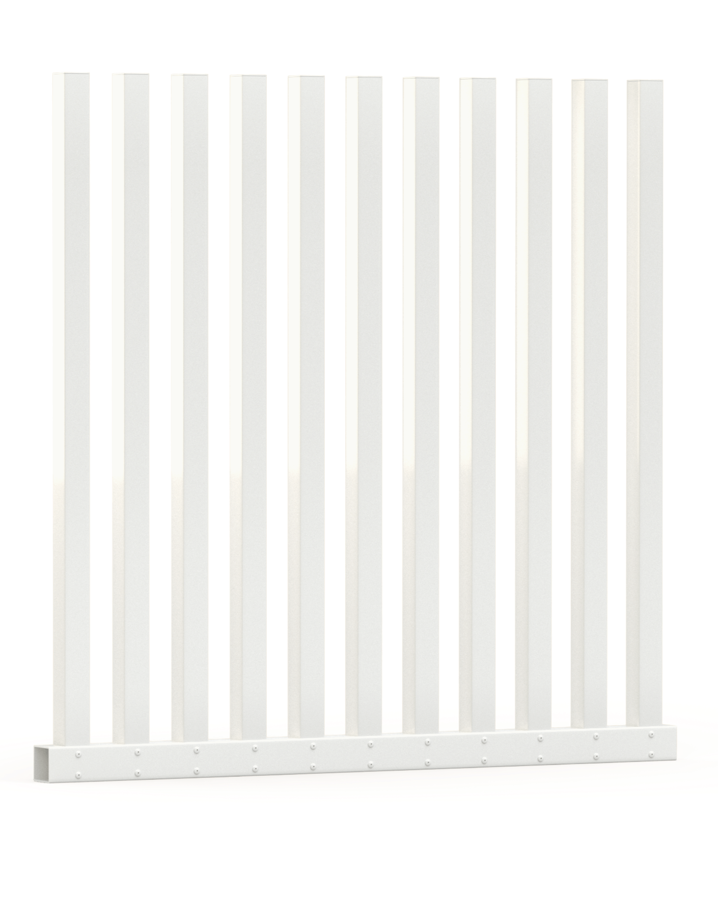 VirtklPost - Rectangular Tubular Pool Fence System - Half Width (1044mm)