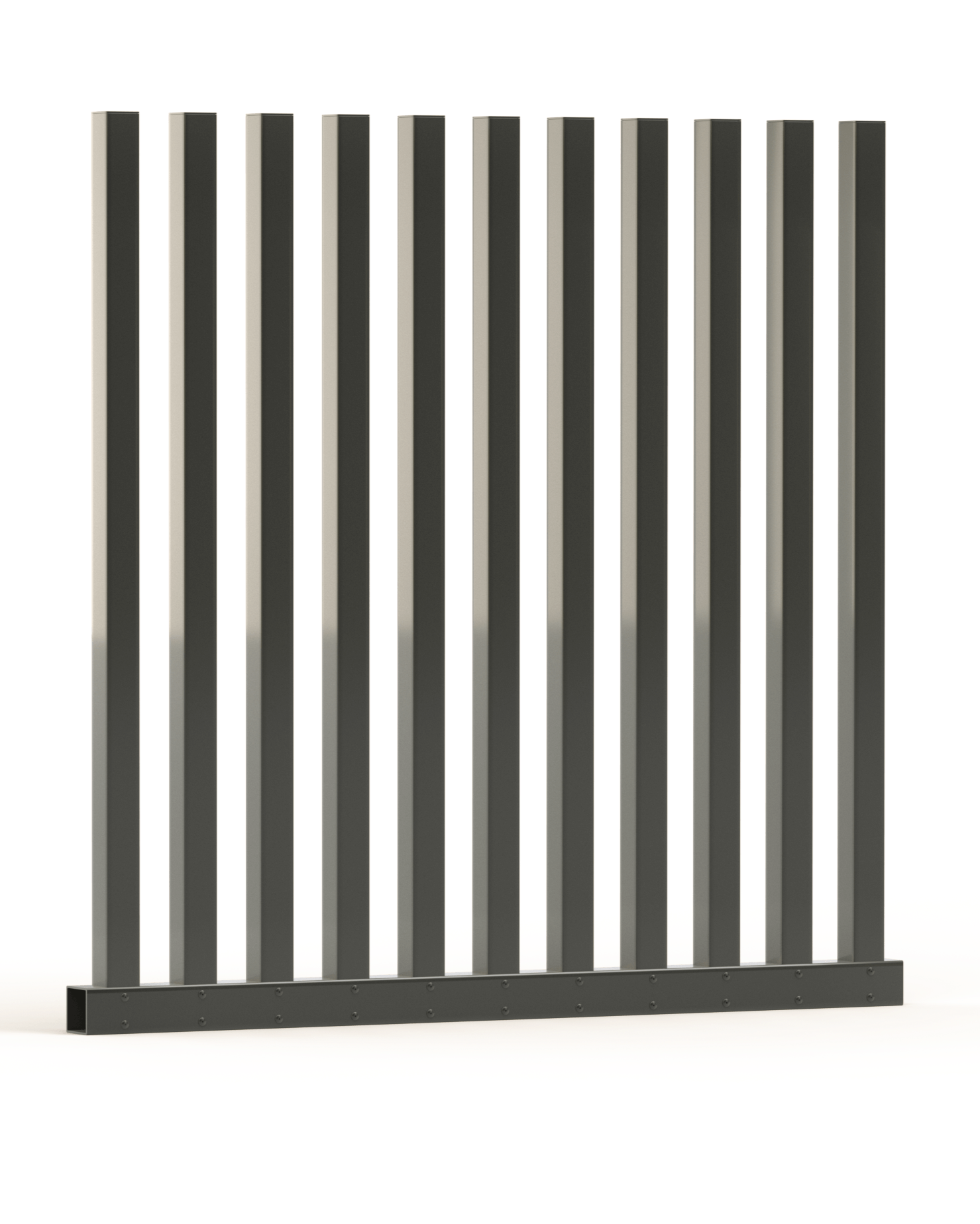 VirtklPost - Rectangular Tubular Pool Fence System - Half Width (1044mm)