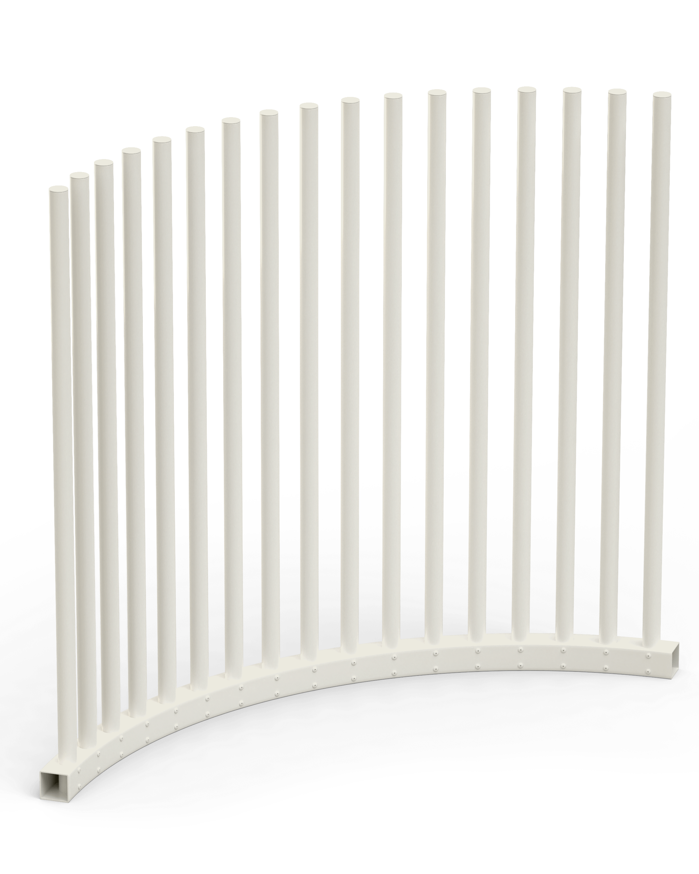 VirtklPole - DIY Circular Pole Pool Fence - Curved